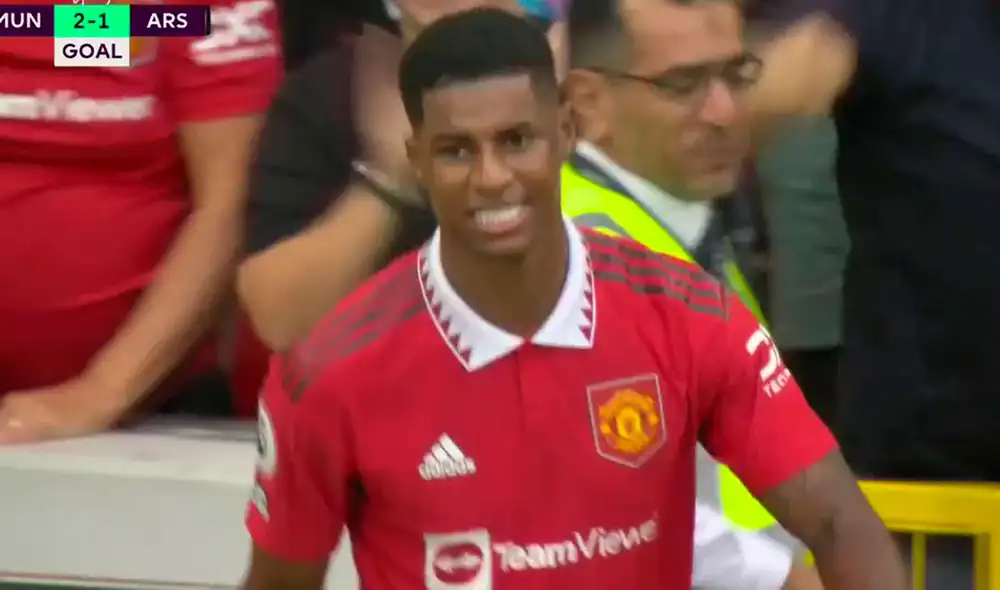 Rashford anotó para los diablos rojos. Foto: ESPN