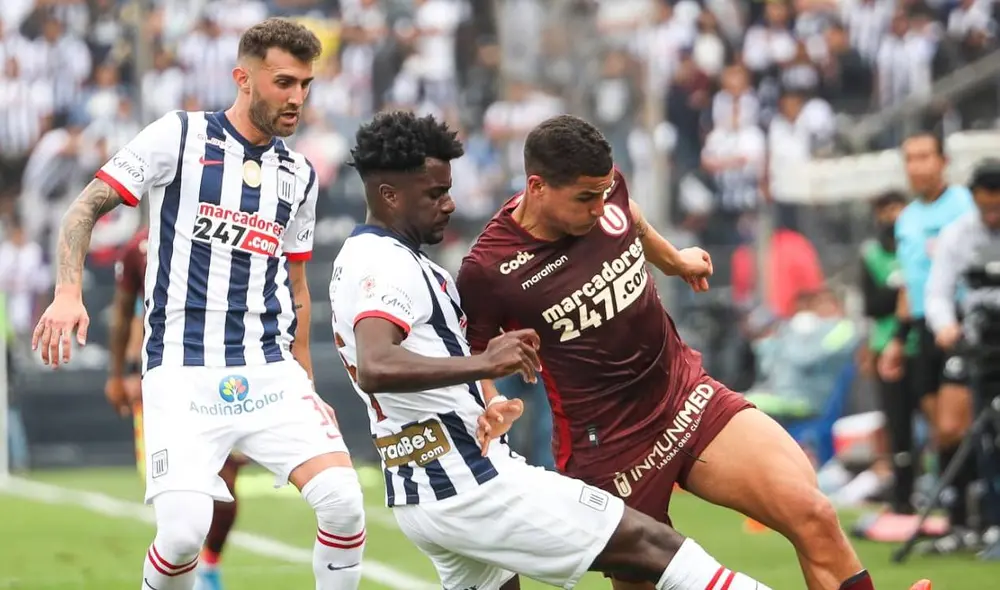 Cremas y blanquiazules se enfrentaron en Matute por el Torneo Clausura. Foto: Twitter/Universitario