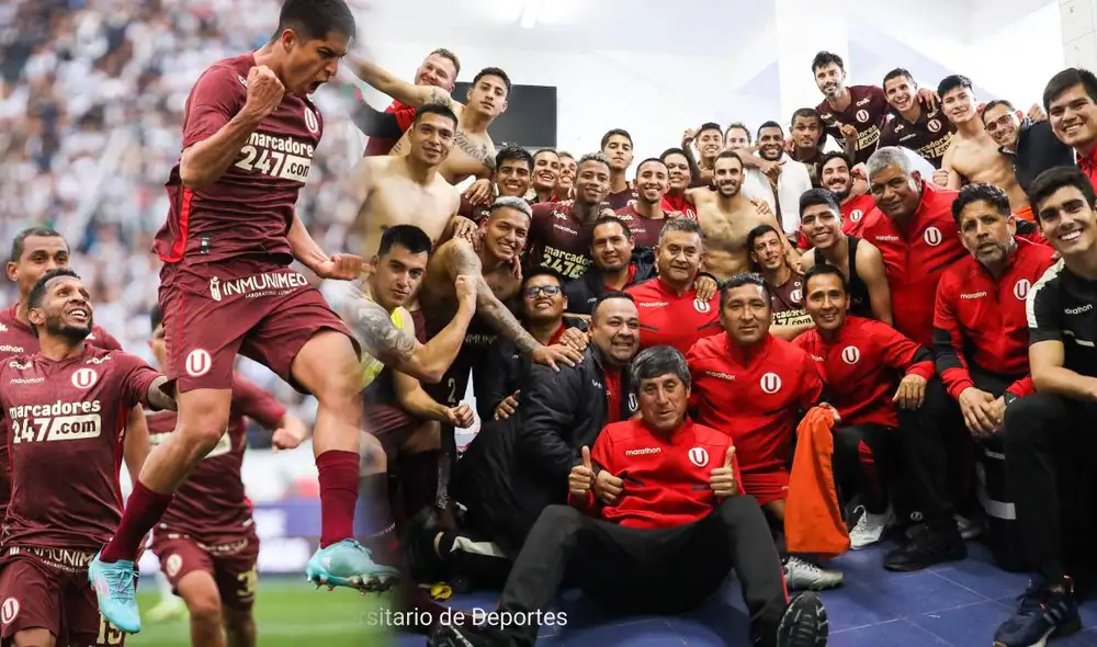 El conjunto merengue metió un triunfazo. Foto: composición LR/Universitario/Twitter