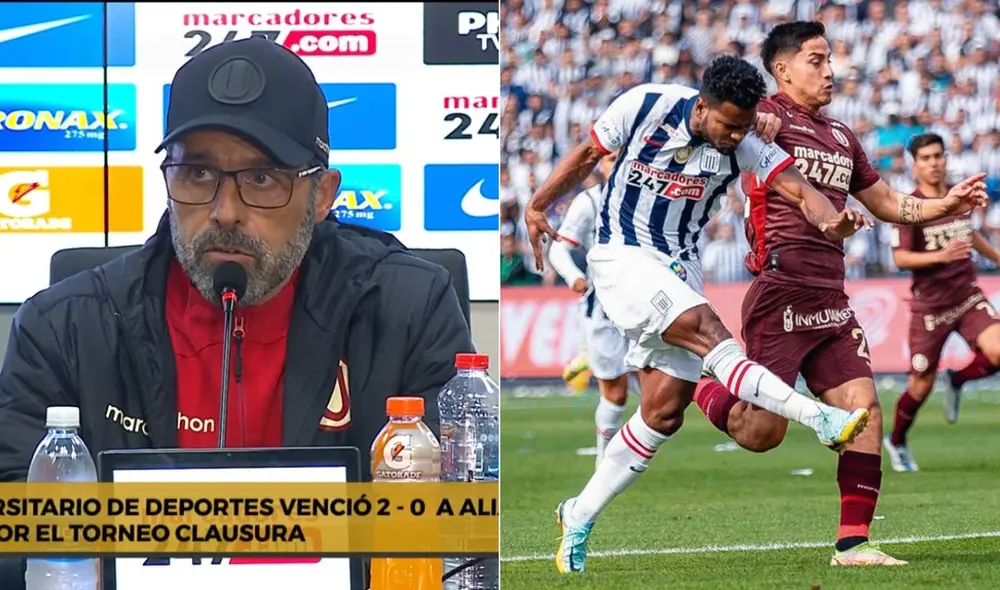 Compagnucci asumió la dirección técnica de la 'U' tras la salida de Alvaro Gutierrez. Foto: Composición Gol Perú/Alianza Lima Compagnucci asumió la dirección técnica de la 'U' tras la salida de Alvaro Gutierrez. Foto: Composición Gol Perú/Alianza Lima