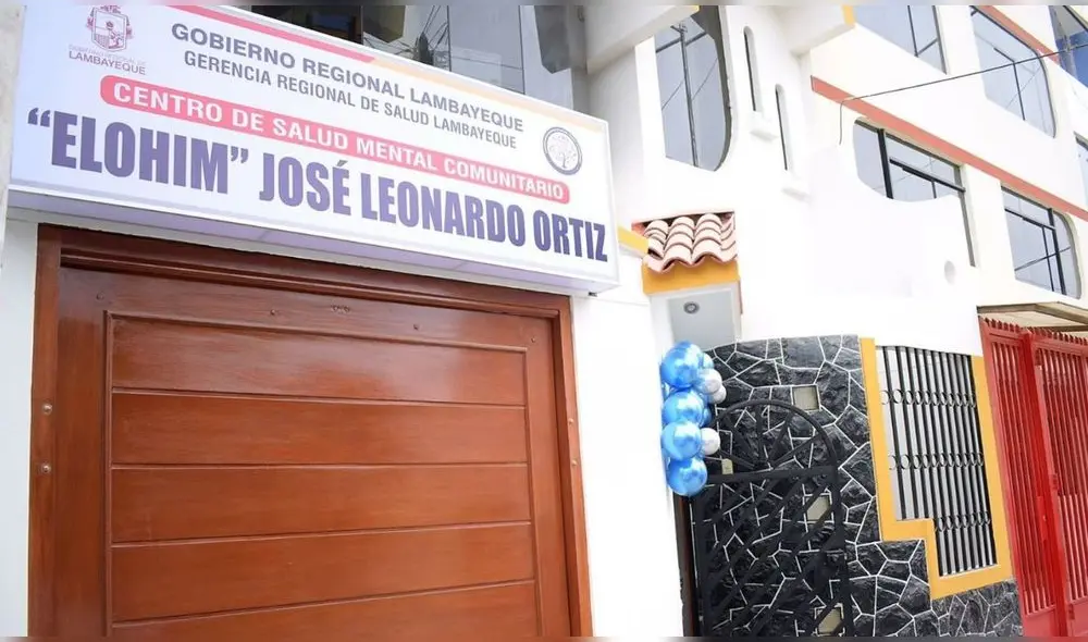 José Leonardo Ortiz cuenta con un nuevo centro de salud mental, que planea brindar 26.000 atenciones cada año. Foto: Andina