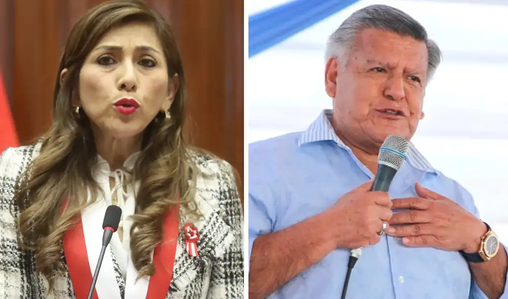 Camones consiguió una curul en el Congreso con el partido político que lidera César Acuña. Foto: composición LR/La República Camones consiguió una curul en el Congreso con el partido político que lidera César Acuña. Foto: composición LR/La República