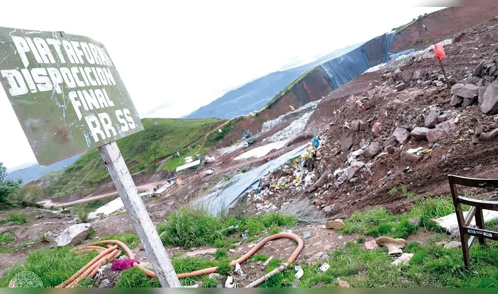 Botadero. Periodo de vida de Haquira terminó hace 10 años . Pobladores piden su reubicación. Foto: La República