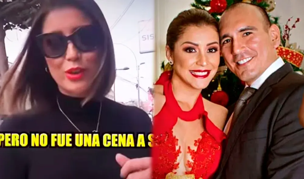 Karla Tarazona y Rafael Fernández se reunieron en un centro de conciliación. Foto: captura Willax TV / Instagram / Karla Tarazona