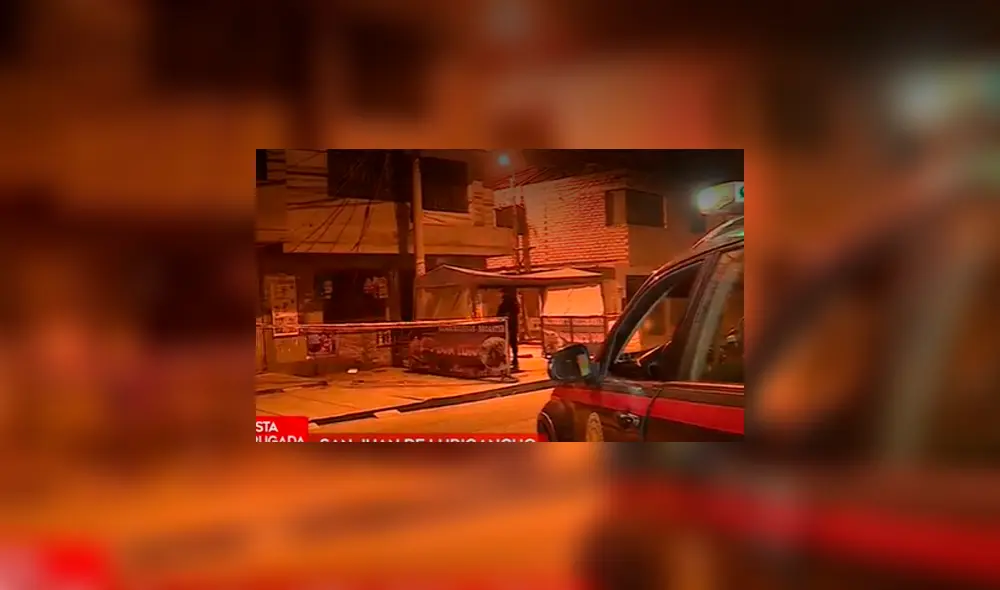 Elmer Stalay era prestamista y según agentes policiales esta actividad económica sería la causa de su asesinato a quemaropa. Foto captura América Noticias