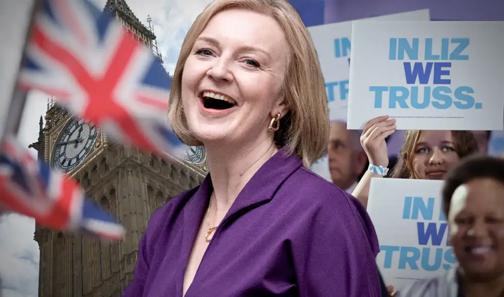 Liz Truss asumirá formalmente como primera ministra el martes 6 de setiembre. Foto: Composición/LR/EFE Liz Truss asumirá formalmente como primera ministra el martes 6 de setiembre. Foto: Composición/LR/EFE