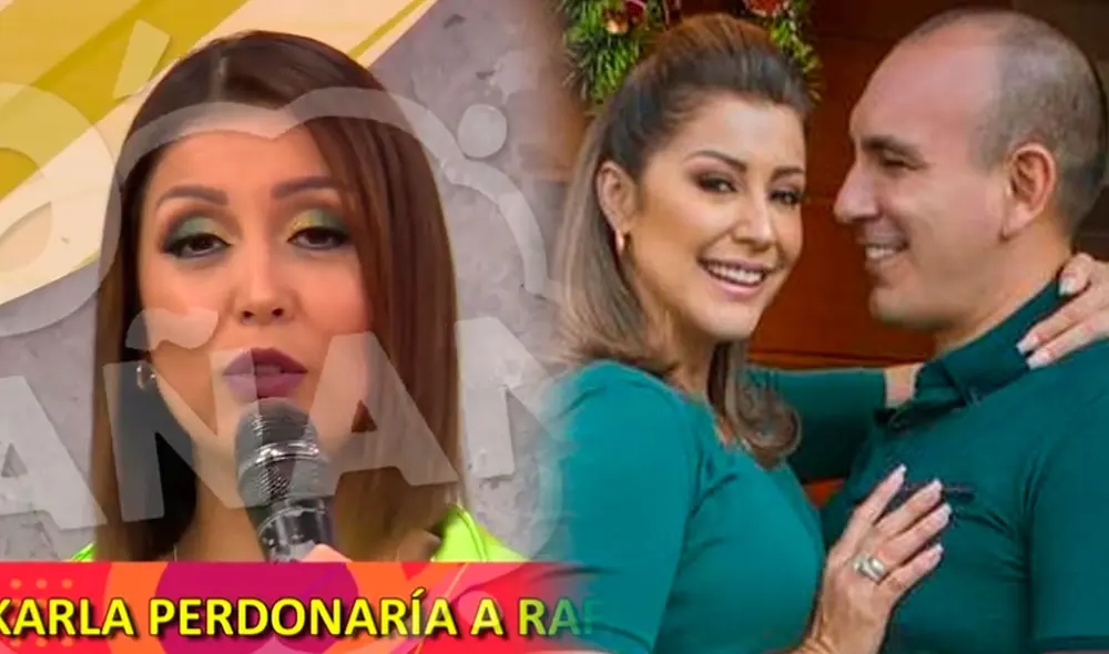 Karla Tarazona descarta retomar relación con Rafael Fernández. Foto: captura/Panamericana/difusión Karla Tarazona