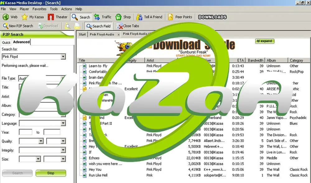 La última versión oficial de Kazaa fue lanzada en 2006. Foto: Xataka La última versión oficial de Kazaa fue lanzada en 2006. Foto: Xataka
