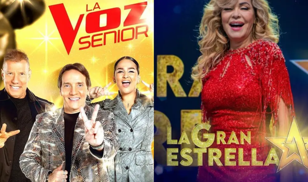 "La voz senior" sigue vigente con su segunda temporada y tiene como jale a Raúl Romero y René Farrait. Foto: composición LR/Instagram/ La gran estrella/La voz "La voz senior" sigue vigente con su segunda temporada y tiene como jale a Raúl Romero y René Farrait. Foto: composición LR/Instagram/ La gran estrella/La voz