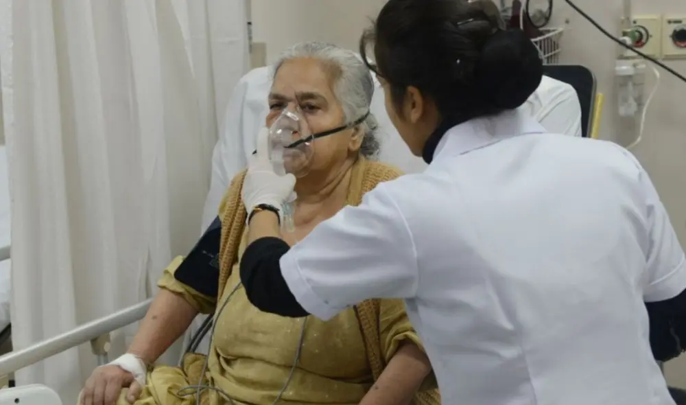 Convidencia Air es la primera vacuna inhalable contra la COVID-19. Se administra mediante un nebulizador. Foto: Money Sharma / AFP