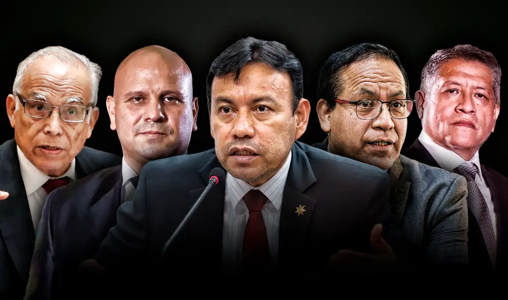 Alejandro Salas y Félix Chero fueron cuestionados por su constante defensa en medios de comunicación a la figura del presidente Castillo. Foto: diseño de Gerson Cardoso / La República Alejandro Salas y Félix Chero fueron cuestionados por su constante defensa en medios de comunicación a la figura del presidente Castillo. Foto: diseño de Gerson Cardoso / La República