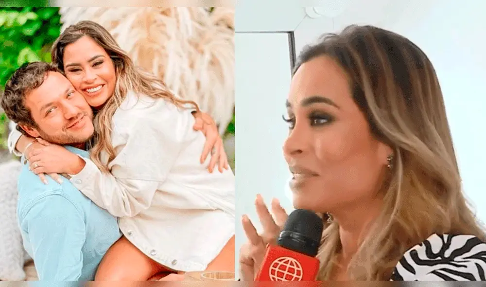 Ethel Pozo y Julián Alexander no piensan gastar mucho dinero en su boda. Foto: composición LR/Instagram/Ethel Pozo/América TV