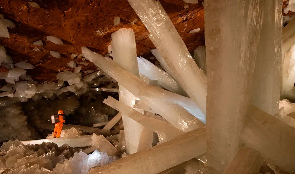 La Cueva de los cristales es uno de los secretos mejor guardados de México. Foto: National Geographic