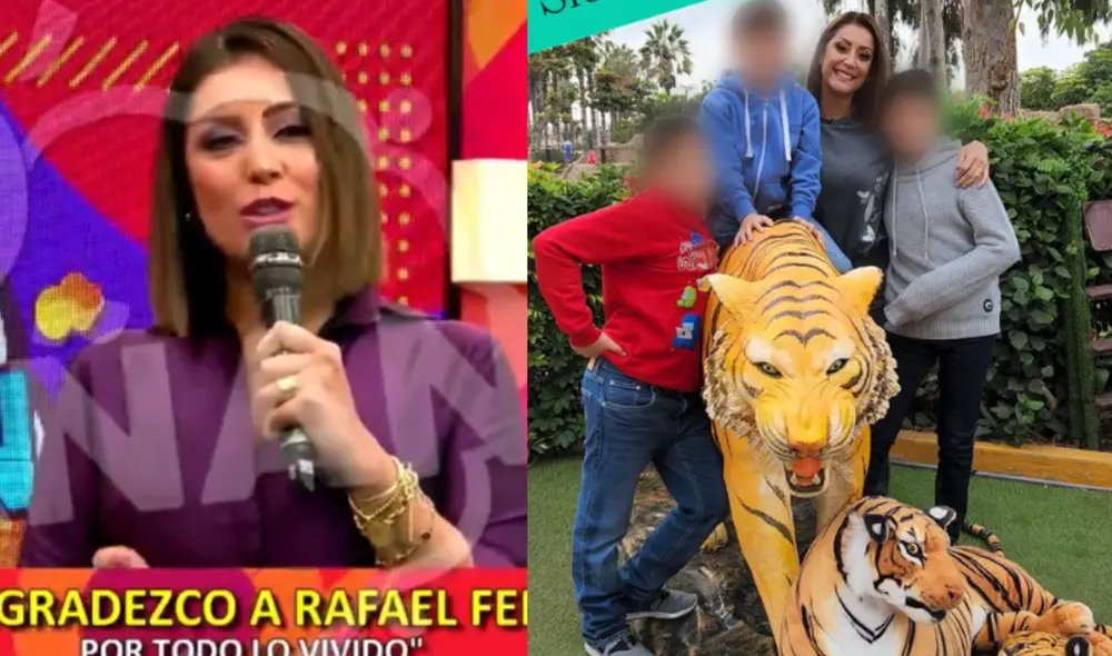 Karla Tarazona habla sobre su situación actual tras separarse de Rafael Fernández. Foto: Composición LR / Captura de Panamericana / Instagram