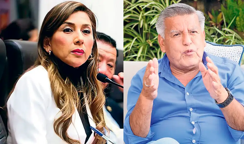 Lady Camones viene siendo cuestionada por audios donde se escucha recibir órdenes de César Acuña para aprobar proyectos a su favor. Foto: Congreso/La República Lady Camones viene siendo cuestionada por audios donde se escucha recibir órdenes de César Acuña para aprobar proyectos a su favor. Foto: Congreso/La República