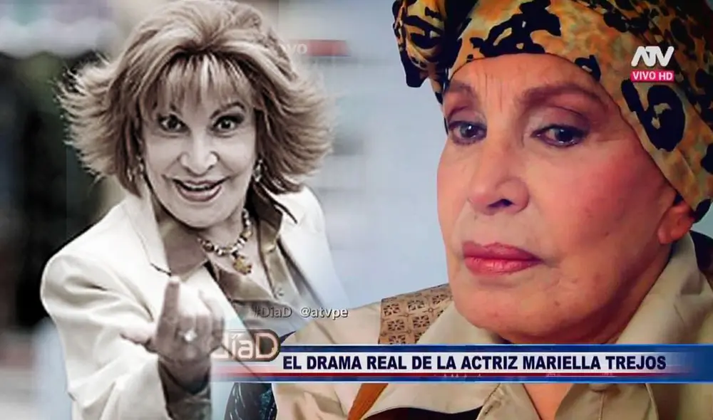 Mariella Trejos: ¿qué pasó con ella tras 50 años de vida artística?. Foto: composición LR/captura de América TV/captura de ATV Mariella Trejos: ¿qué pasó con ella tras 50 años de vida artística?. Foto: composición LR/captura de América TV/captura de ATV