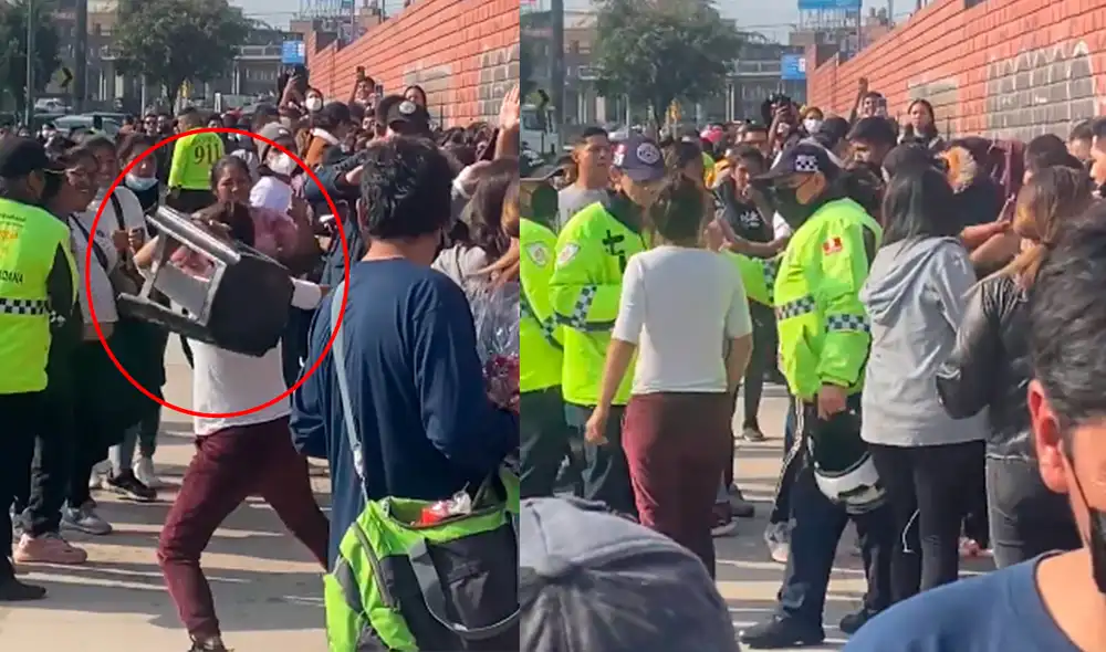 Revendedores de fila para el concierto de Avril Lavigne siguen agrediendo a fans. Foto: composición LR / captura de video @RichardJournal Revendedores de fila para el concierto de Avril Lavigne siguen agrediendo a fans. Foto: composición LR / captura de video @RichardJournal