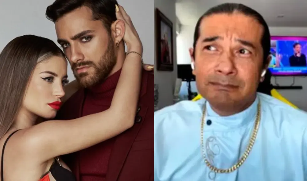 La modelo y Austin Palao acaban de cumplir un mes de noviazgo. Foto: composición LR/ Flavia Laos/ Instagram/ captura de América TV