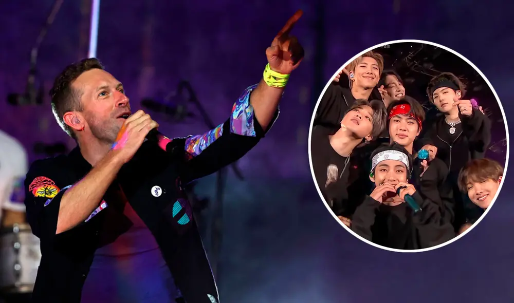 Coldplay en Lima: "My universe" podría ser una de las canciones en el setlist del show. Foto: composición/BIGHIT