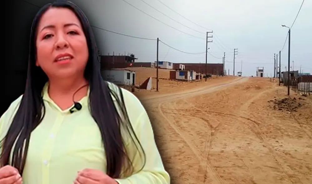 Carmelina Yactayo ofreció terrenos que ni si quiera son suyos, debido a que están en litigio.  Foto: composición Fabrizio Oviedo LR/Primera Línea/A donde vivir.