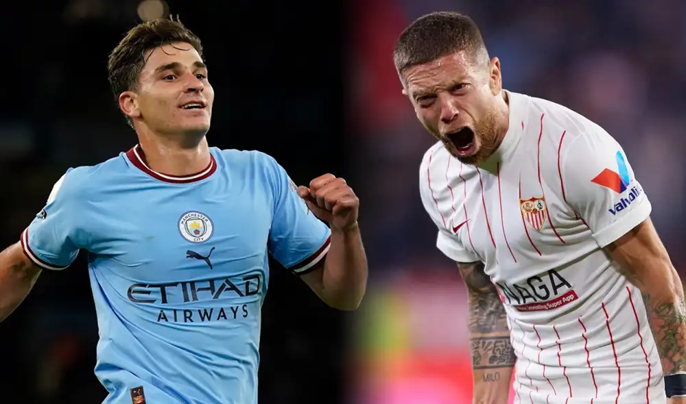 Ciudadanos y sevillanos se medirán en el Ramón Sánchez-Pizjuán. Foto: composición LR/EFE/TyC Sports Ciudadanos y sevillanos se medirán en el Ramón Sánchez-Pizjuán. Foto: composición LR/EFE/TyC Sports