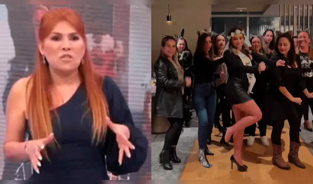 Magaly Medina se burló de la despedida de soltera de Ethel Pozo. Foto: composición LR/ATV/Instagram/Ethel Pozo Magaly Medina se burló de la despedida de soltera de Ethel Pozo. Foto: composición LR/ATV/Instagram/Ethel Pozo