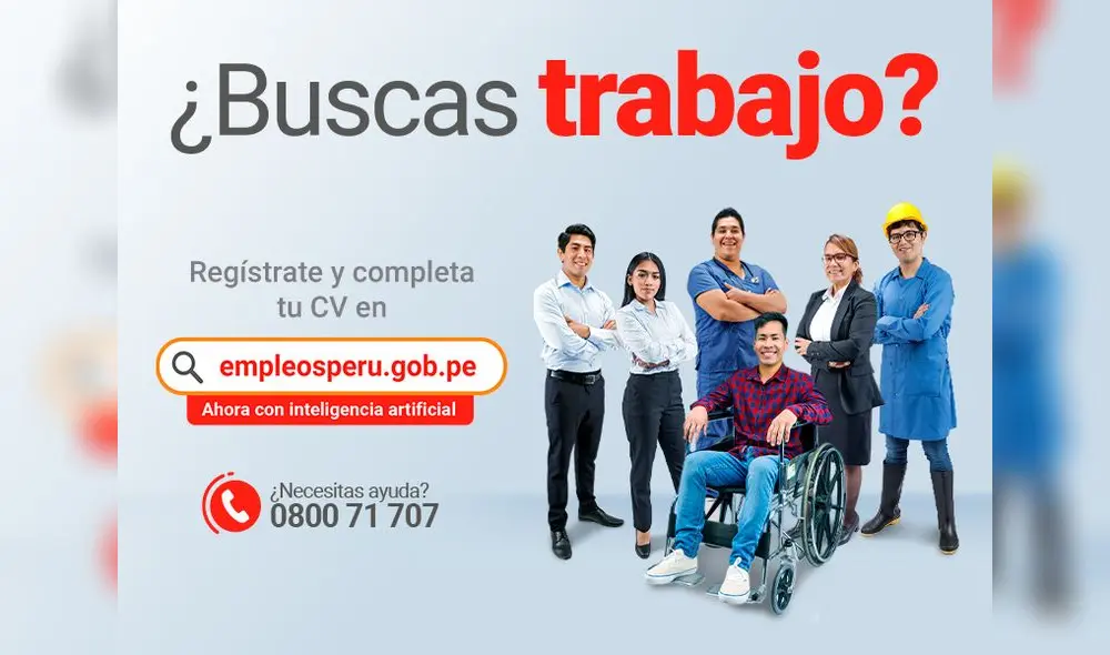 Bolsa laboral cuenta con inteligencia artificial. Foto: difusión