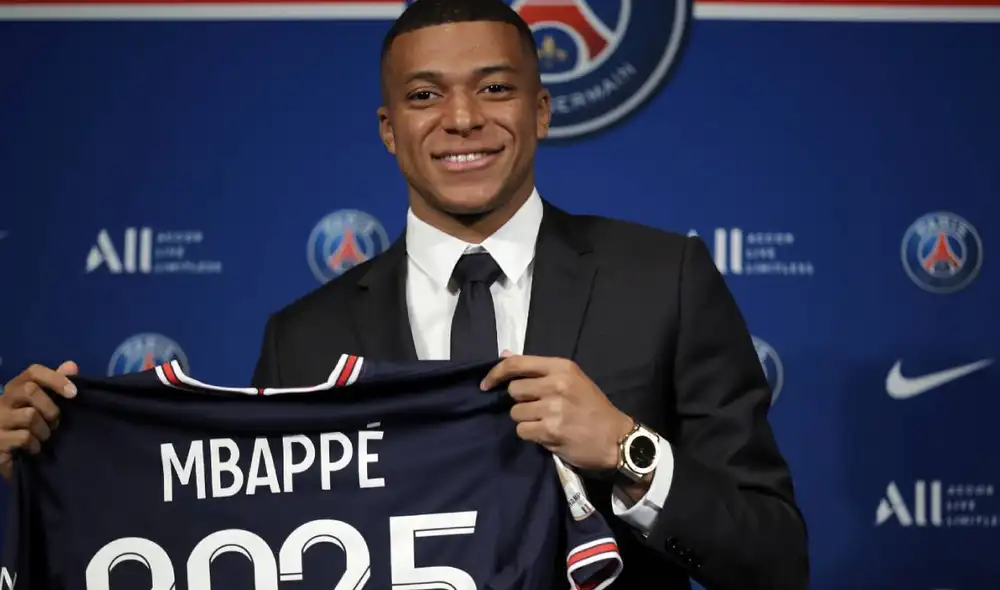 Prensa estadounidense reveló el millonario contrato que firmó Mbappé para los próximos 3 años. Foto: EFE Prensa estadounidense reveló el millonario contrato que firmó Mbappé para los próximos 3 años. Foto: EFE