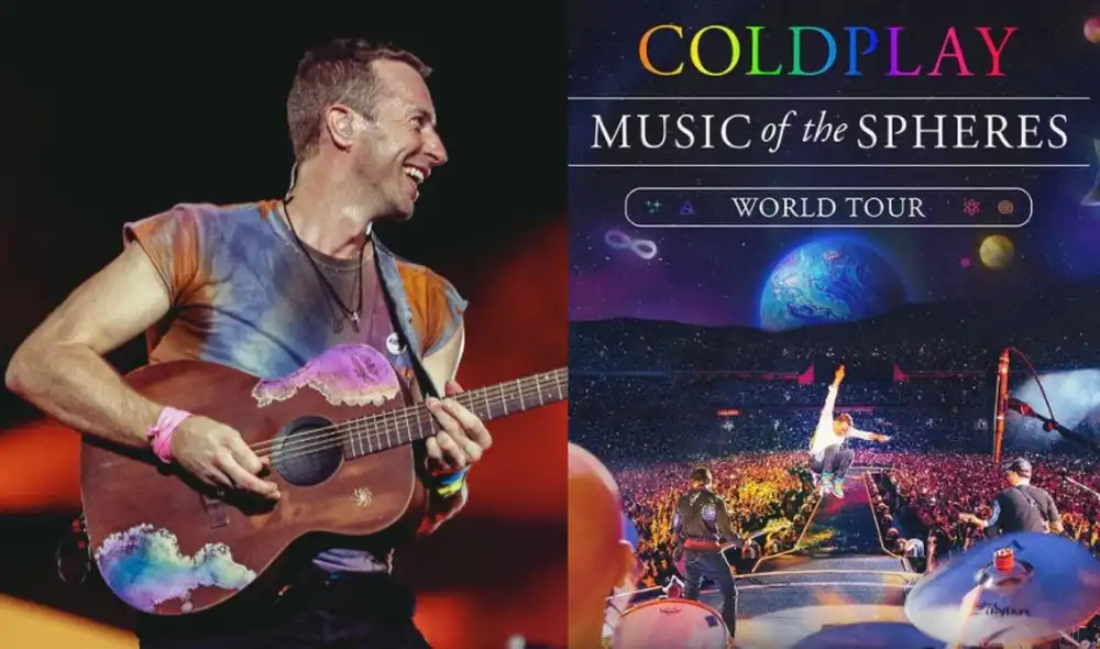 Coldplay realizará dos conciertos en Lima, Perú. Foto: composición LR/ Coldplay/ Instagram