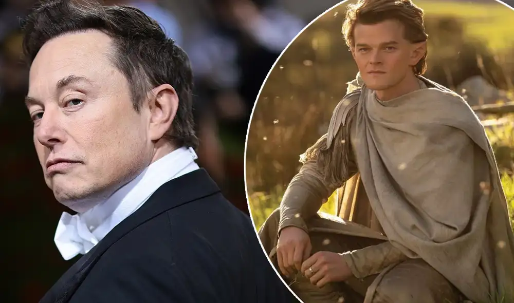 Elon Musk usó su cuenta de Twitter para hablar sobre la serie de "El señor de los anillos". Foto: composición LR/Amazon Prime Video
