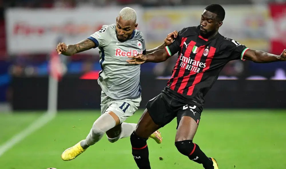 AC Milan y Salzburgo juegan por el inicio de la UEFA Champions League 2022-2023. Foto: EFE