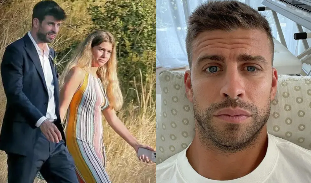 El futbolista y Clara Chía se empezaron a seguir en redes. Foto: composición LR/ Socialité/Gerard Piqué/Instagram El futbolista y Clara Chía se empezaron a seguir en redes. Foto: composición LR/ Socialité/Gerard Piqué/Instagram