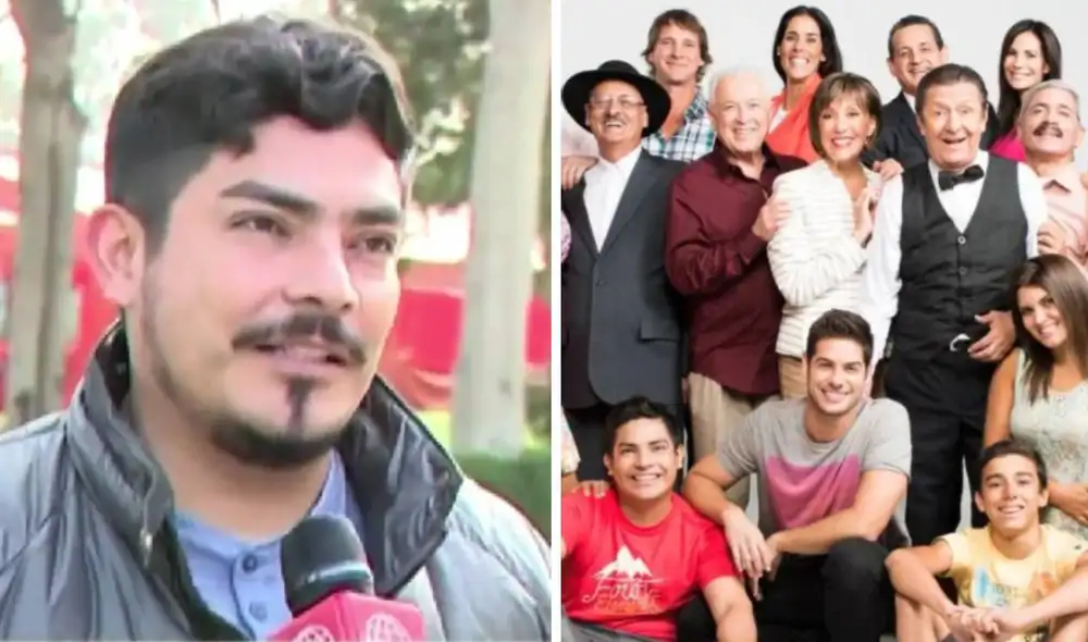 Erick Elera habló sobre el éxito de "Al fondo hay sitio". Foto: captura de América TV/América TV