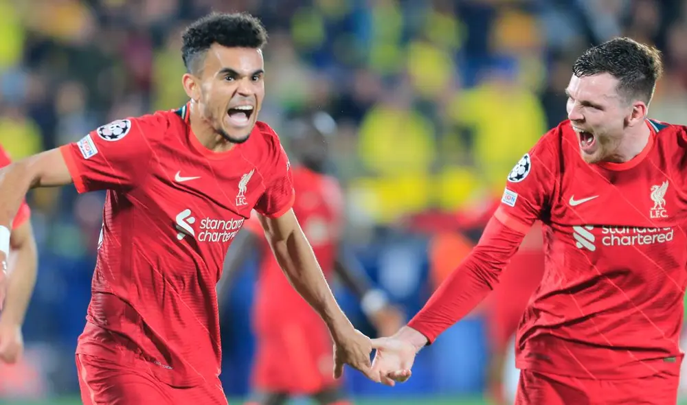 Luis Díaz será titular en el debut del Liverpool en la Champions League. Foto: EFE