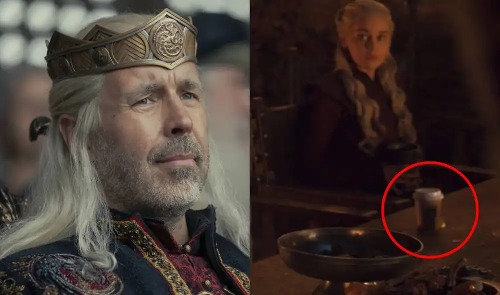 "House of the dragon" repitió el error de "Game of thrones" y olvidó borrar algo en la postproducción del capítulo 3. Foto: composición LR/HBO Max