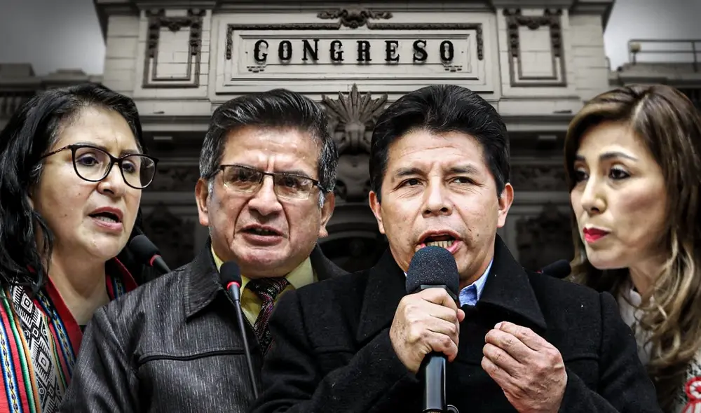 El presidente Pedro Castillo dialogó con los congresistas en Palacio de Gobierno. Foto: composición Jazmin Ceras. El presidente Pedro Castillo dialogó con los congresistas en Palacio de Gobierno. Foto: composición Jazmin Ceras.