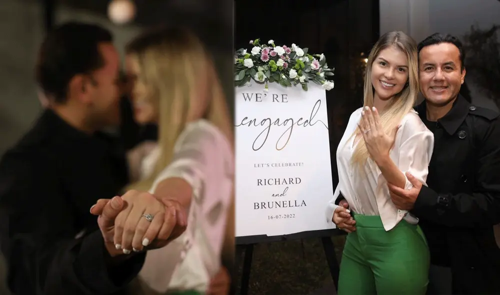 Brunella Horna y Richard Acuña se casarían en diciembre. Foto: composición LR/ @BrunellaHorna / Instagram