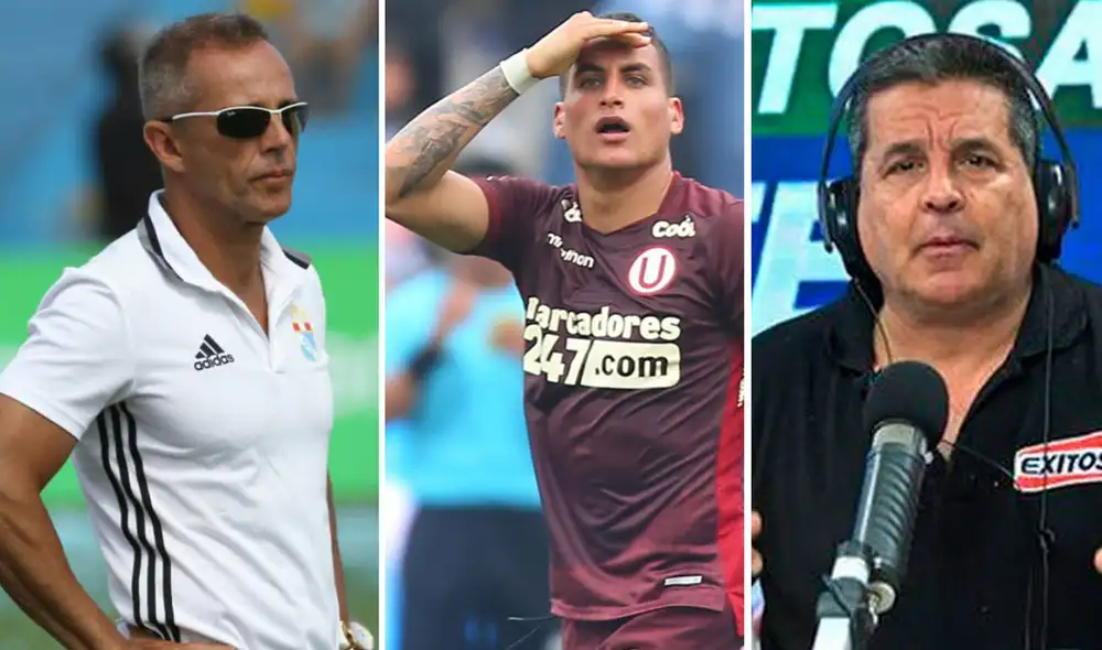 Gonzalo Núñez y Julinho opinaron sobre la celebración de Succar en el clásico. Foto: composición/difusión/Movistar Deportes Gonzalo Núñez y Julinho opinaron sobre la celebración de Succar en el clásico. Foto: composición/difusión/Movistar Deportes