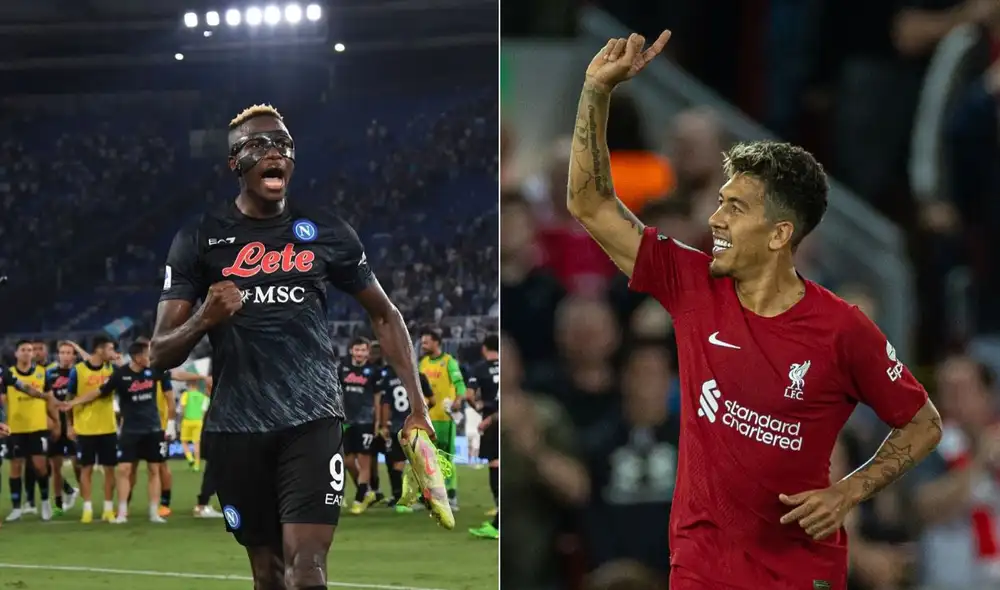 Napoli jugará ante el Liverpool tras 3 temporadas. Foto: Composición Napoli/Liverpool Napoli jugará ante el Liverpool tras 3 temporadas. Foto: Composición Napoli/Liverpool