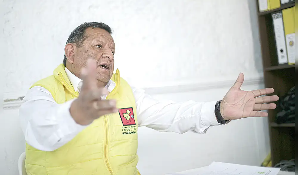 La experiencia. Cornejo se ha desempeñado en tres oportunidades como alcalde de Cerro Colorado, el distrito más grande. Foto: Rodrigo Talavera/ La República