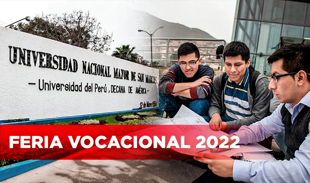 La Decana de América organiza evento académico presencial. Foto: composición LR/UNMSM/Pronabec