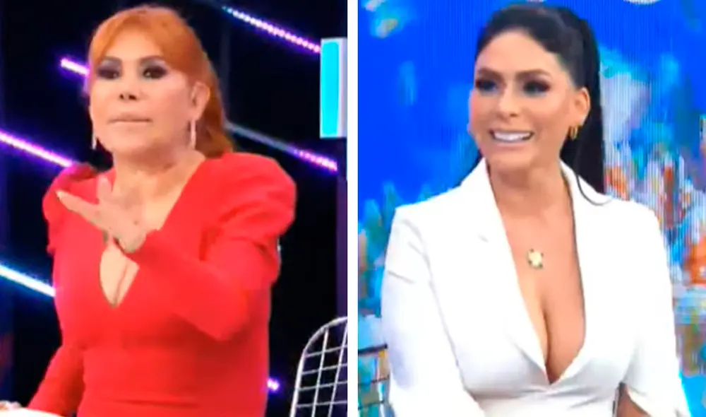 Evelyn Vela se separó de su aún esposo, Valery Burga, luego de que Magaly lo captara siendo infiel. Foto: captura de ATV