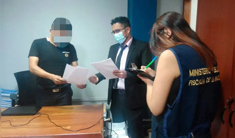 Los fiscales recabaron información que ayude en la indagación. Foto: Ministerio Público Los fiscales recabaron información que ayude en la indagación. Foto: Ministerio Público