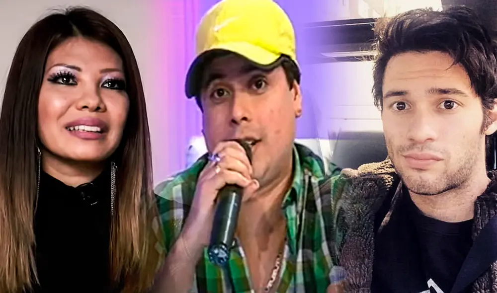 Jenny Kume fue vista por primera vez con Andy V y luego con Joshua Ivanoff, quien mantenía una relación con Grasse Becerra. Foto: composición LR/Joshua Ivanoff/Facebook/Latina