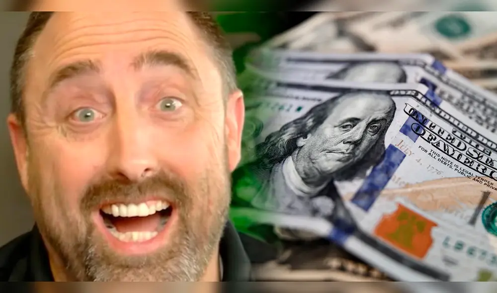 Darren James quedó impactado al descubrir el monto y no supo de dónde provenía. Foto: The Sun/EFE Darren James quedó impactado al descubrir el monto y no supo de dónde provenía. Foto: The Sun/EFE