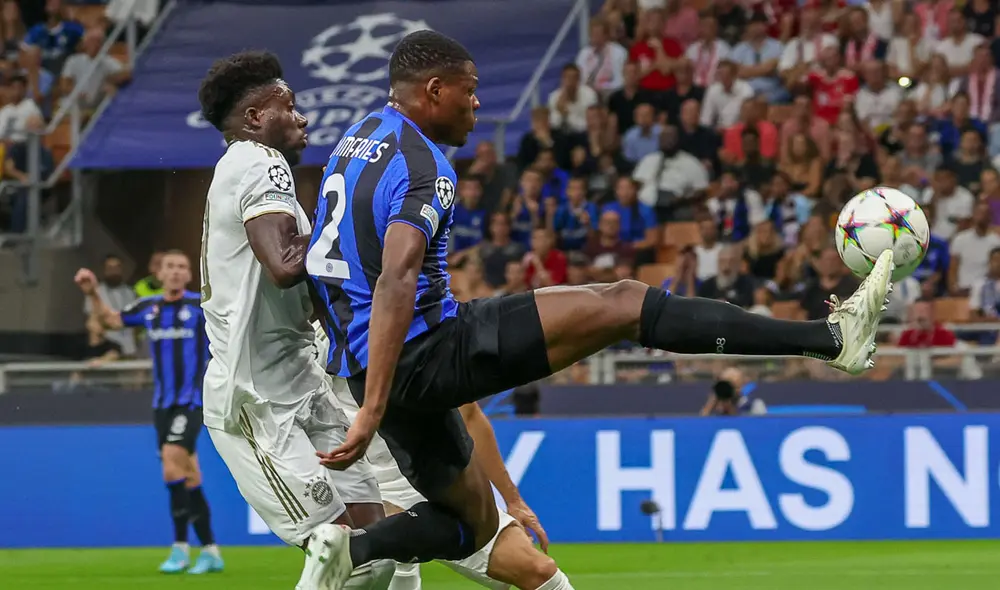 Inter recibe al Bayern Múnich por la primera fecha del Grupo C. Foto: EFE