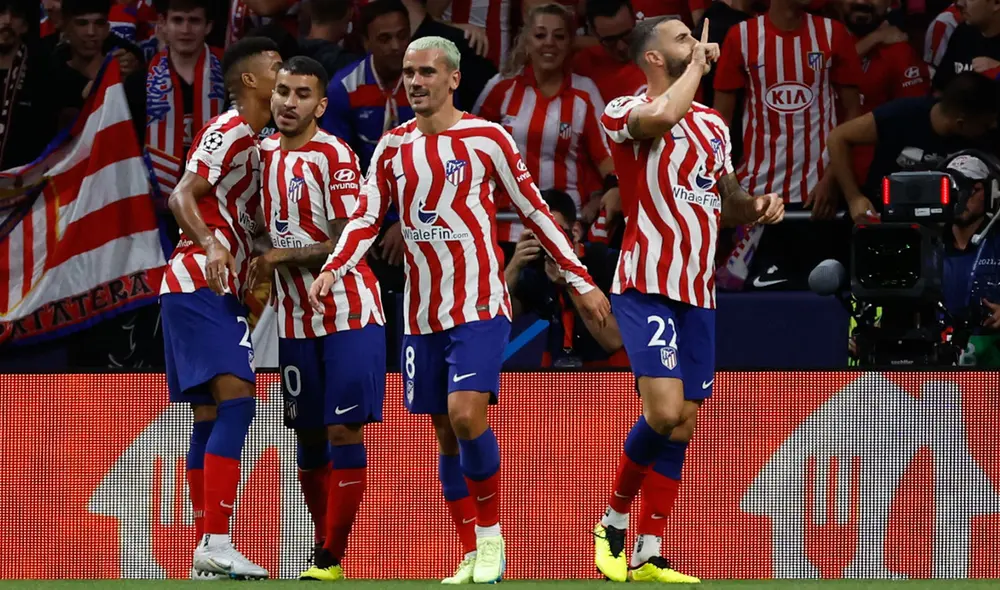 Atlético Madrid logró una victoria agónica por el Grupo B de la Champions League. Foto: EFE Atlético Madrid logró una victoria agónica por el Grupo B de la Champions League. Foto: EFE