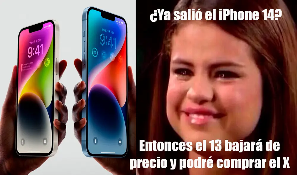 Las redes sociales se llenaron de memes que hicieron reír a los usuarios, luego del lanzamiento del nuevo celular en el Apple Event 2022. Foto: Twitter Las redes sociales se llenaron de memes que hicieron reír a los usuarios, luego del lanzamiento del nuevo celular en el Apple Event 2022. Foto: Twitter