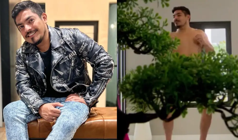 Erick Elera habla de los memes sobre su escena con poca ropa en "Al fondo hay sitio". Foto: composición LR/captura de América /Instagram