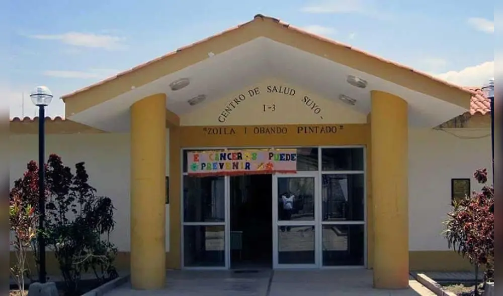 Centro de salud sin personal médico para atender a pacientes. Foto: Facebook/Centro de salud de Suyo